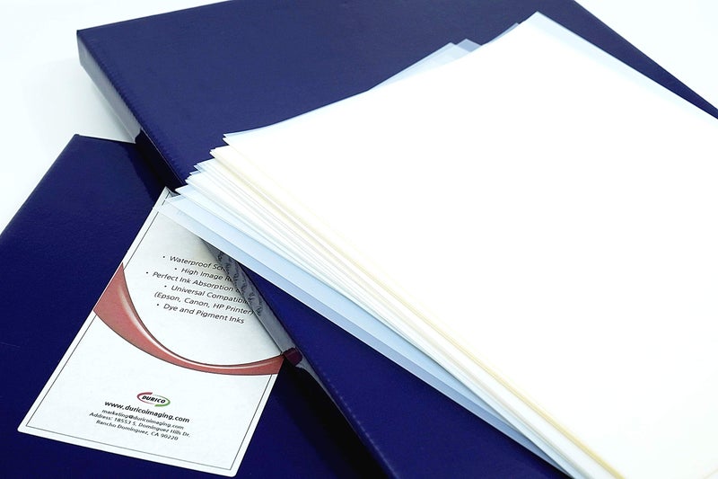 DURIX DURICO Translucent PET 5.3mil (135micron) Inkjet Film in Sheets for Screen Printing (11X17 IN/ 50 sheets) - Image 3